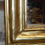 Louis Philippe style gilt mirror 78x105cm