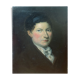 Painting "Portrait of a nobleman with a bow tie" XIX° HST (for restoration)