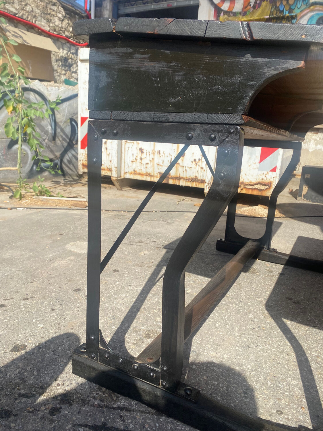 Retro primary school desk 1900
