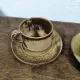 Set of 2 mugs + saucers Langenthal