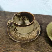 Set of 2 cups and saucers Langenthal