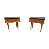 Pair of vintage bedside tables