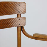 Antique bentwood armchair