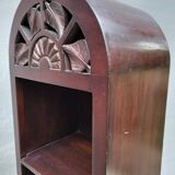 Vintage colonial column bookcase