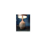 Vintage stoneware and cork lamp