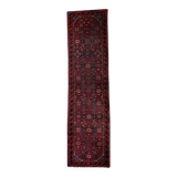 Distressed antique Persian Hamadan runner 2.8' x 9.11' - circa 1920 (1C1199)