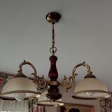 Lustre en bois