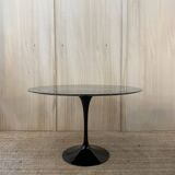 KNOLL round TULIP table in marble by Eero Saarinen