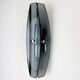 Pair of Veca wall sconces, black Murano glass, Italy, 1970s