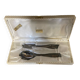 Baptismal cutlery with their box