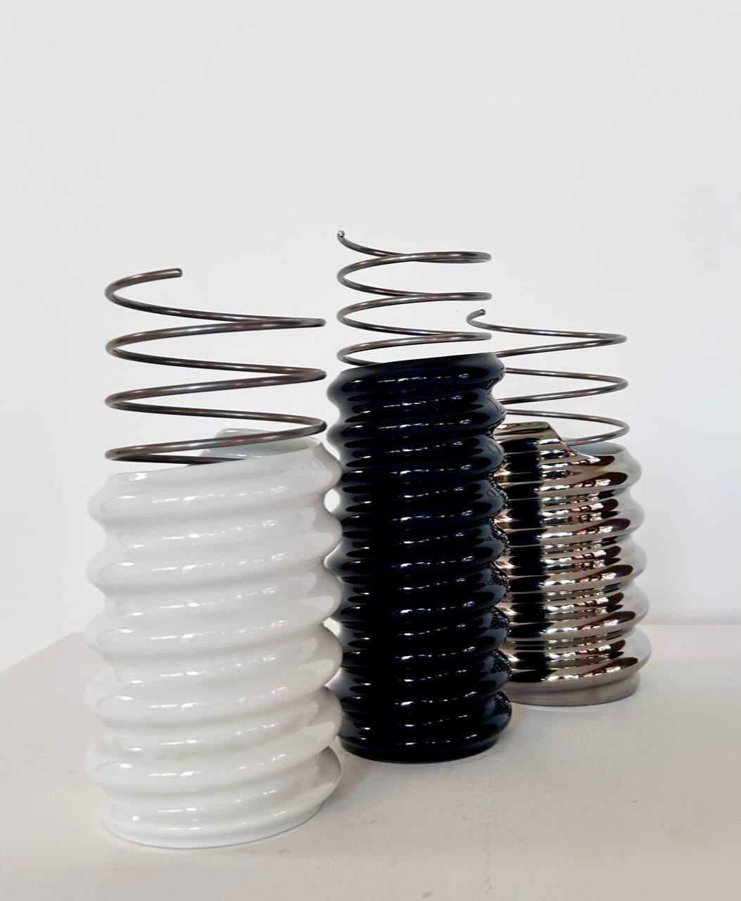 3 Ringoletto Vases by Ron Arad for Rosenthal, 2000