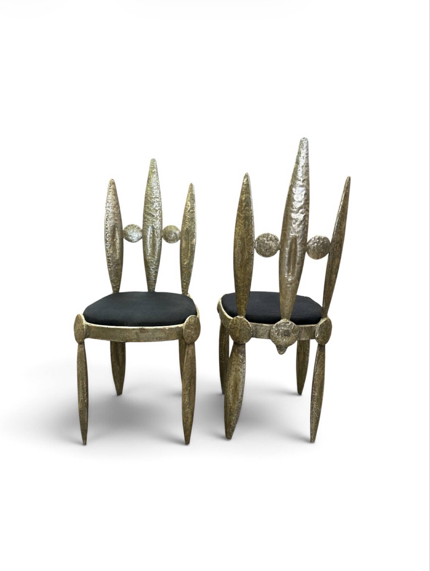 pair of barbaric chairs