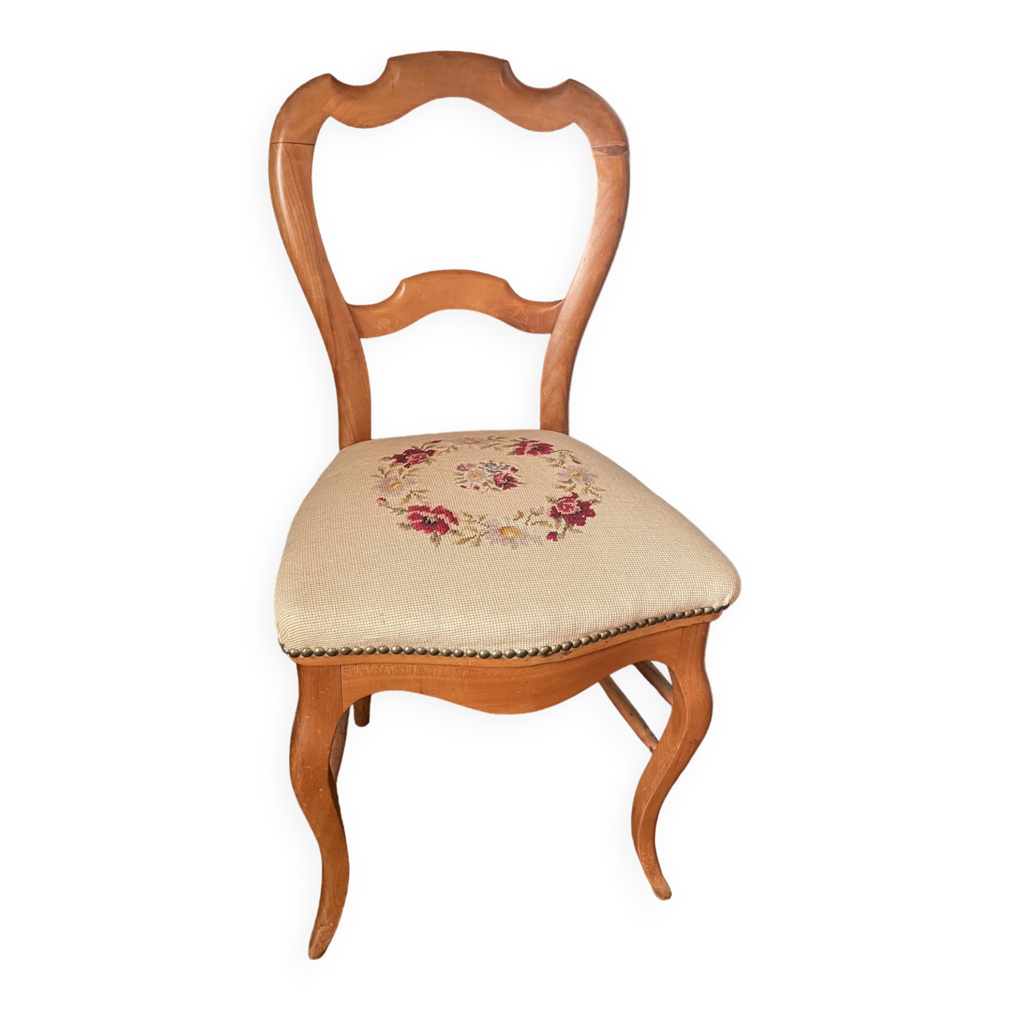 Chaise capitonnée
