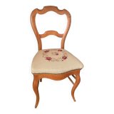 Chaise capitonnée