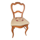 Chaise capitonnée