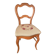 Chaise capitonnée