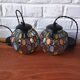 LIMBURG 1970 coloured glass pendant lights, MIRABEL pendants