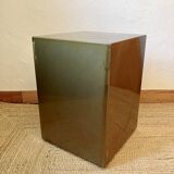 Electro-galvanised metal seat. Pharrell Williams / Vuitton parade, 2024.