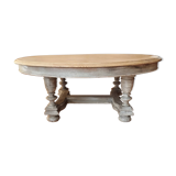 Restored oak coffee table