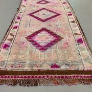 Vintage turkish runner 391x87cm