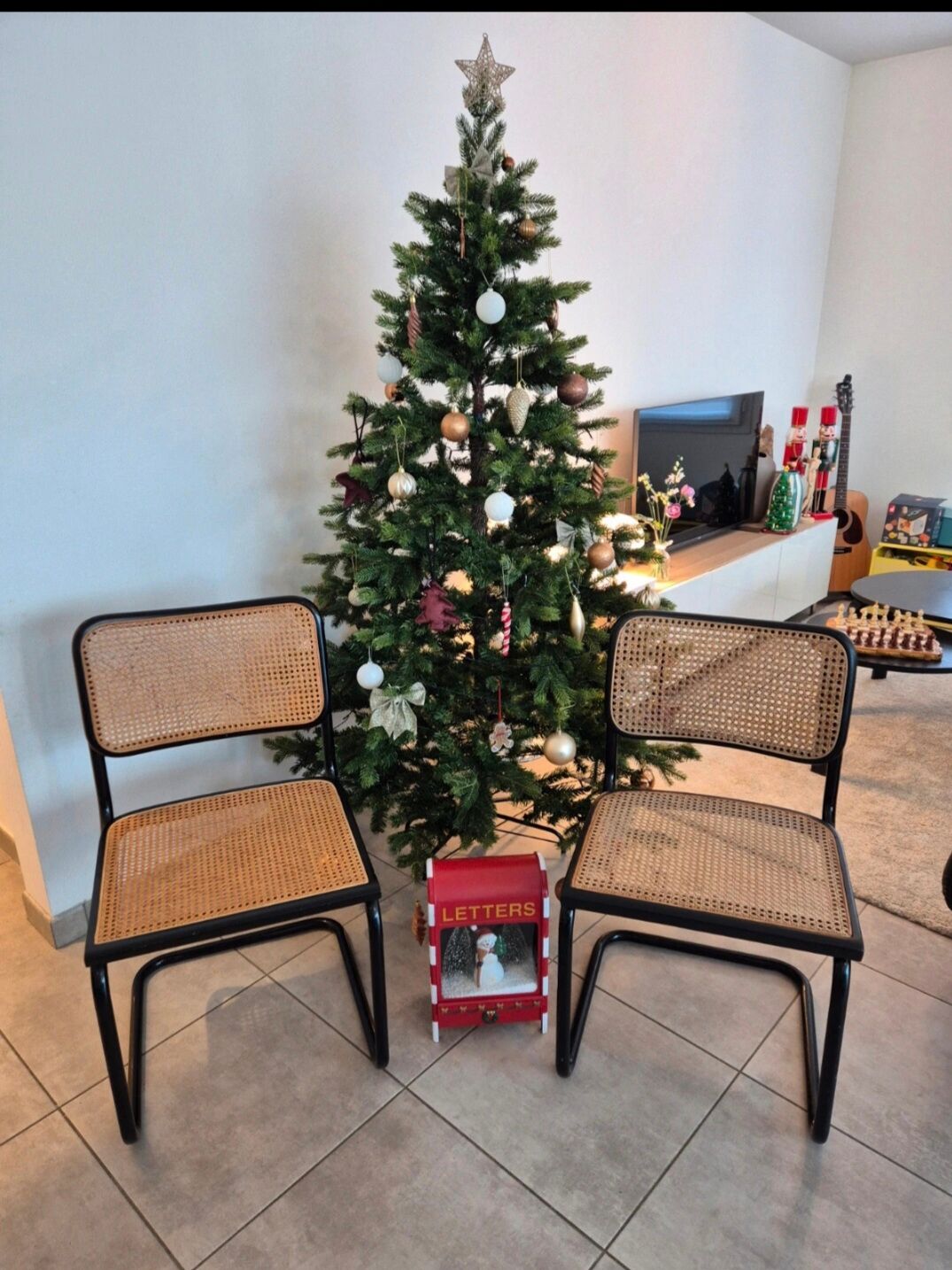 B32 Chair Marcel Breuer black beech (2 available)