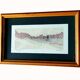 Tableau signé agostini – aquarelle - paysage abstrait, 2017
