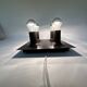 Mid-century space age wall lamp by Cosack Leuchten Germany , 1970’s