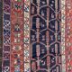 Handmade ancient Persian carpet 158x230cm