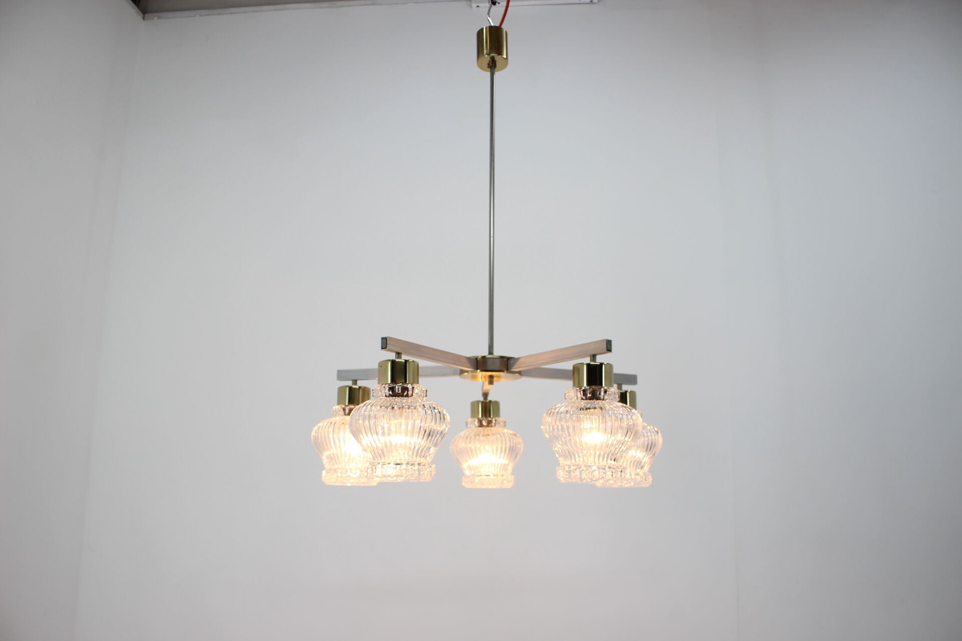 Chandelier Kamenicky Senov,1970