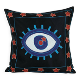 Vintage embroidered cushion cover 51x51 cm