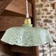 Suspension opaline vintage