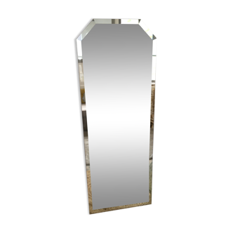 Antique beveled mirror