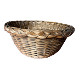 Old round bread basket