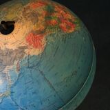 Vintage Danish Illuminated Glass Globe, 90s