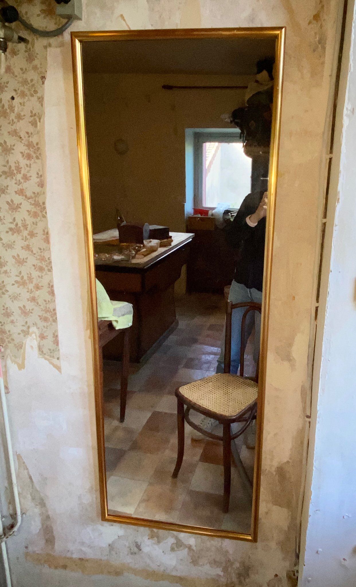 Mirror in between 45x125cm