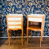Pair of Louis XV style bedside tables