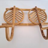 Bamboo coat rack