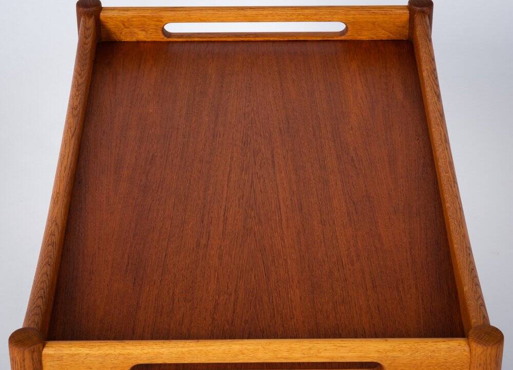 Mid-Century Bar Cart by Hans J. Wegner for Andreas Tuck, Denmark, 1950s