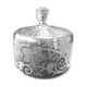 Moulded glass cheese bell Decorated with grape clusters