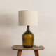 Lampe dame Jeanne et jute