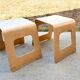 2 stools by Lisa Norinder for IKEA, 1990s