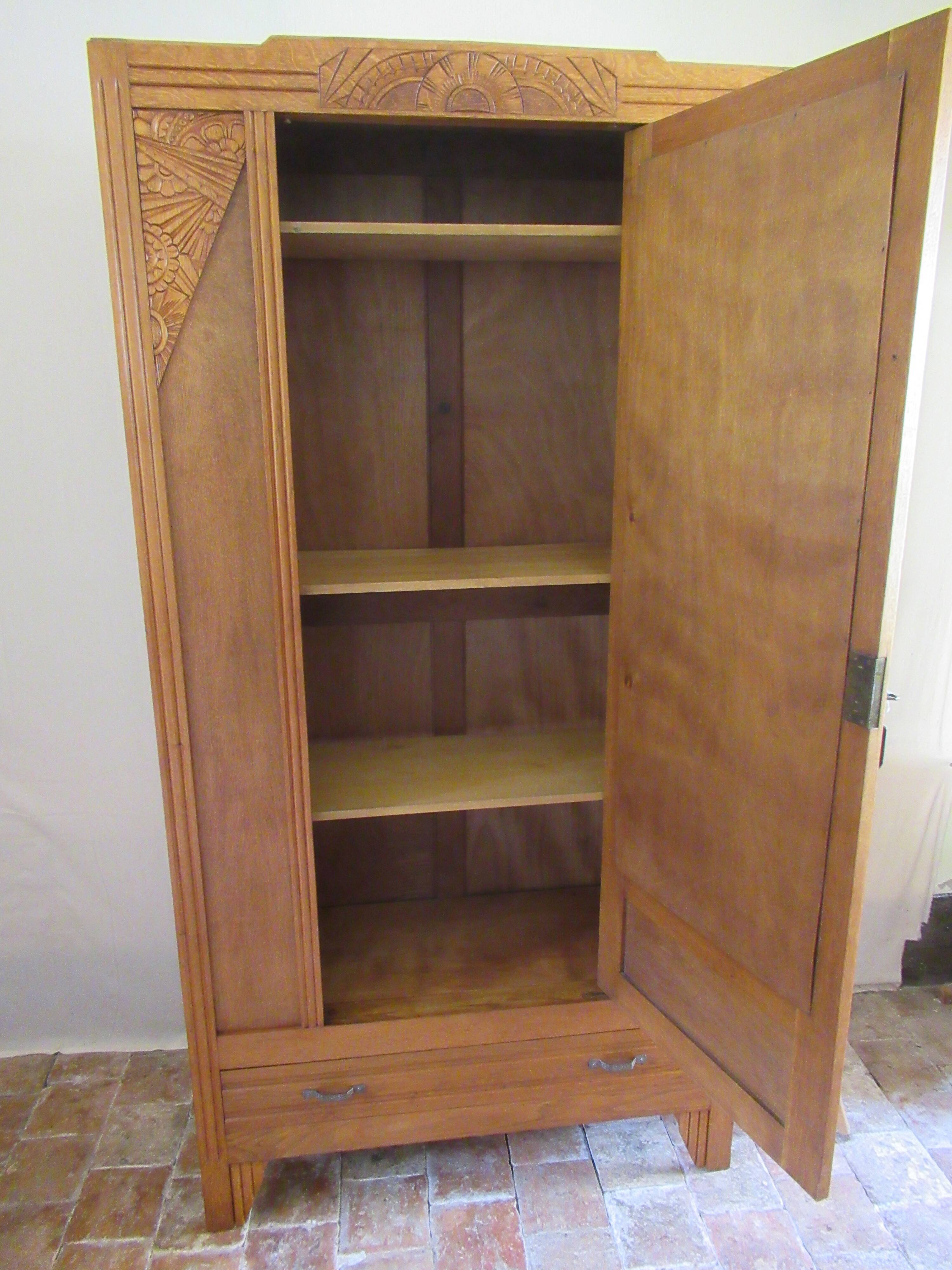 Parisian art deco wardrobe