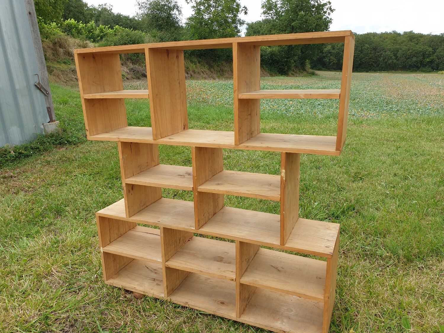 Claustra old piece of furniture workshop lockers