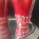 Pair of Art Deco asymmetrical red oxblood ceramic vases