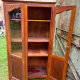 Antique wooden display case