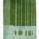 Tapis Vert Contemporain - 304 x 258 cm
