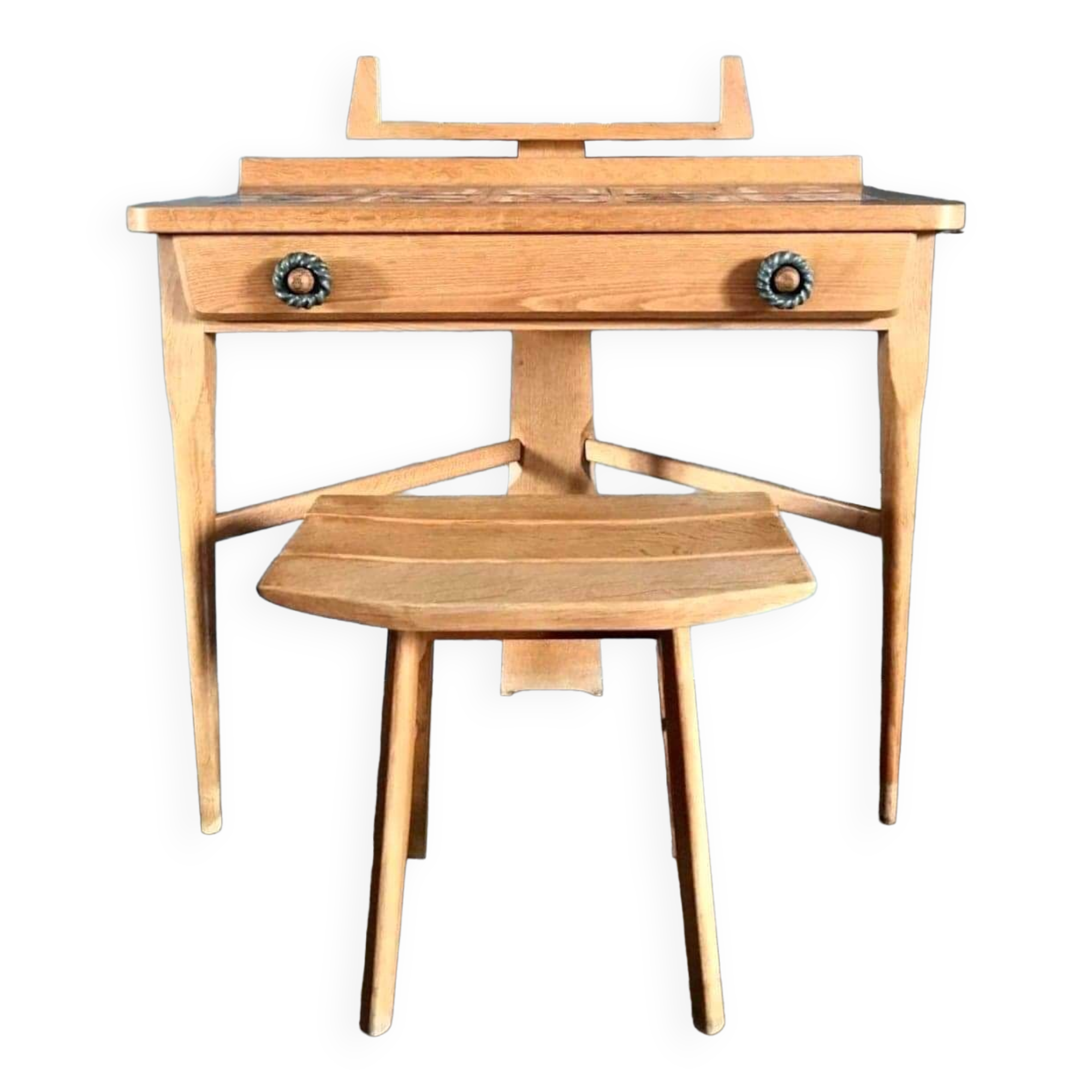 Dressing table and seat by Robert Guillerme and Jacques Chambron, Vos Maison brand