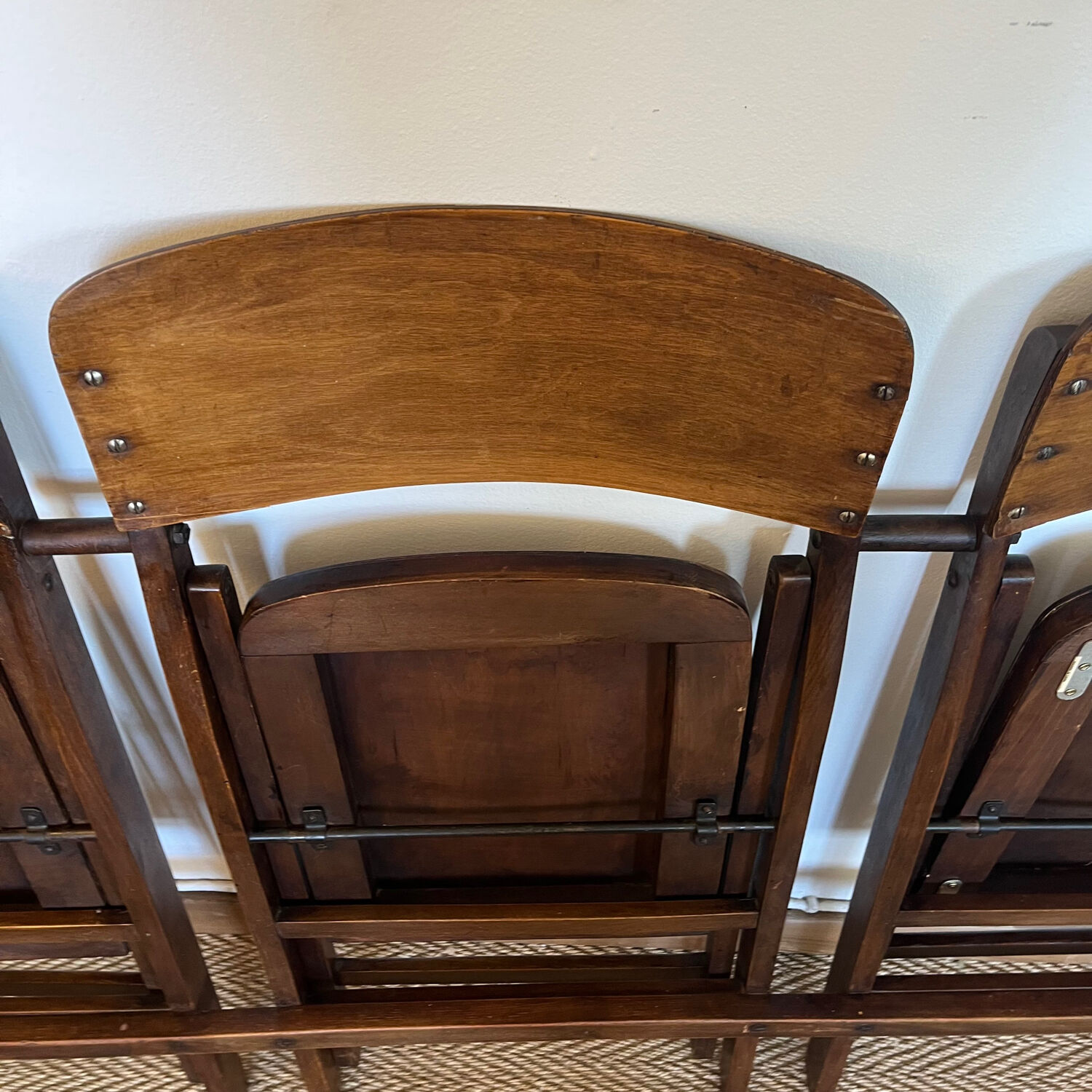 Old cinema bench circa 1940