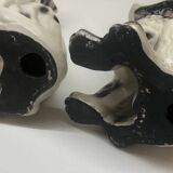 Pair of ceramic dogs