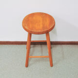 wooden vintage stool